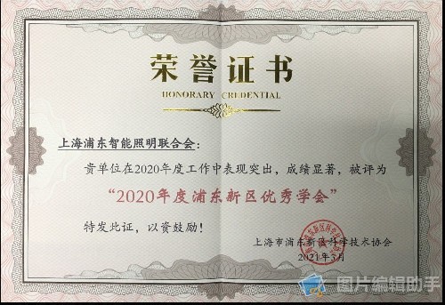 2020年度浦东新区优秀学会-022