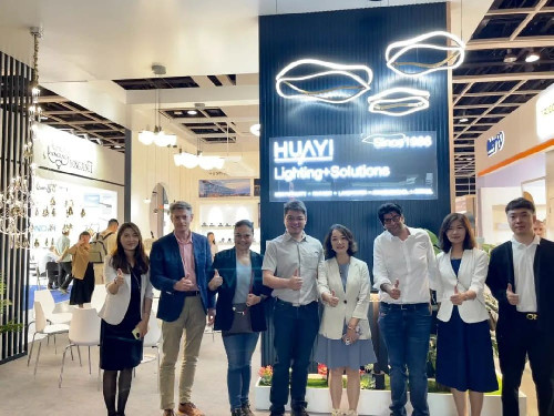 亮相2023香港国际秋季灯饰展，华艺照明再有新惊喜！