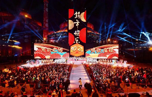 北京市长殷勇出席！洲明LED助力首钢新年倒计时仪式荣登新闻联播